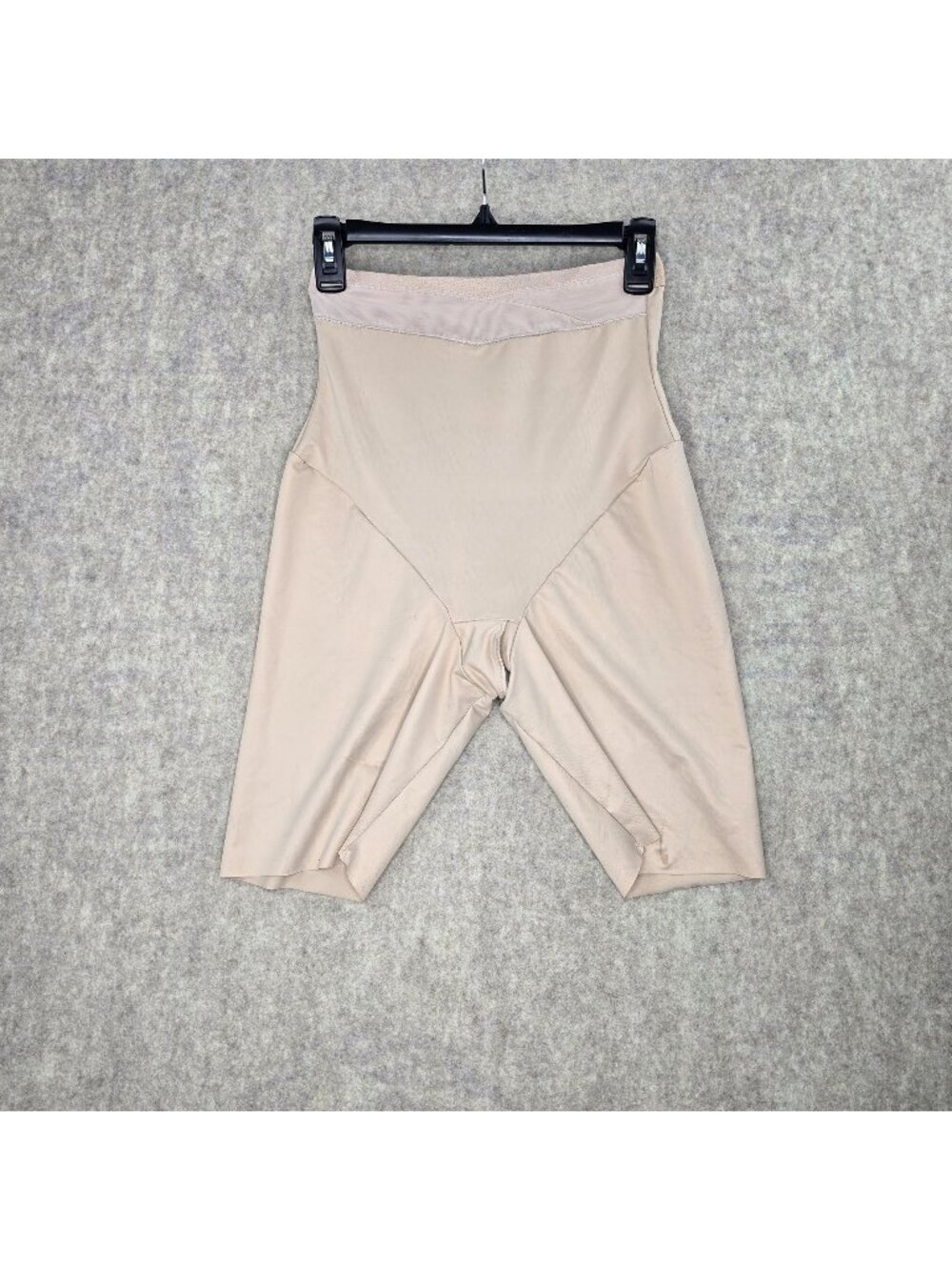 Maidenform Womens High-Waisted Shapewear Beige Size M Nylon/Spandex